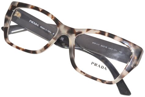 occhiali prada havana bianco uao 0101|Prada PR 11YS UAO1O1 Glasses Talc Havana.